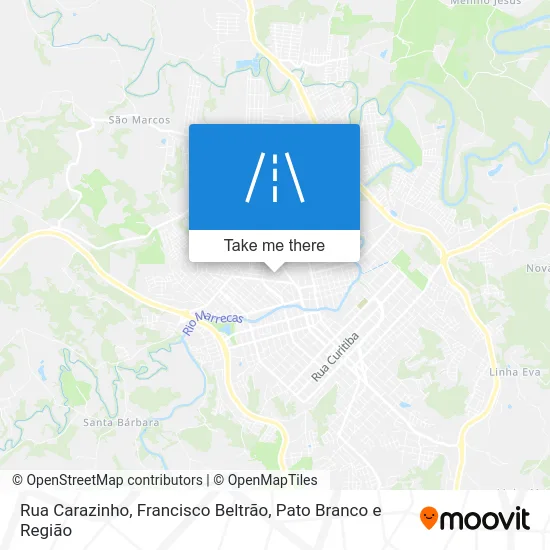 Rua Carazinho map