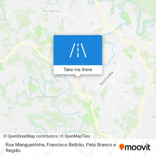 Rua Mangueirinha map