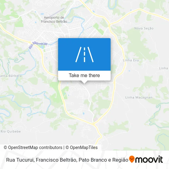 Rua Tucurui map