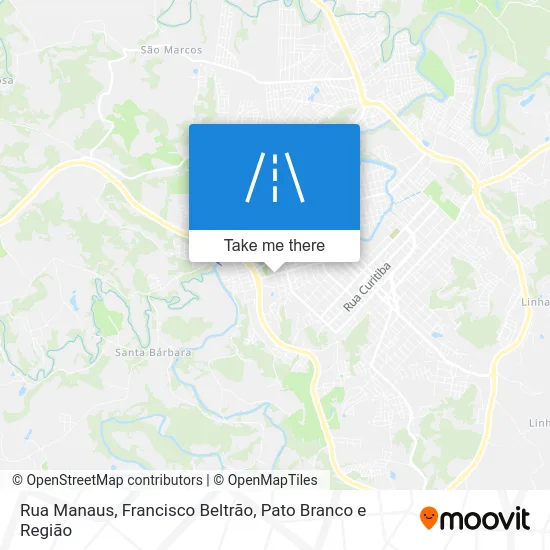Rua Manaus map