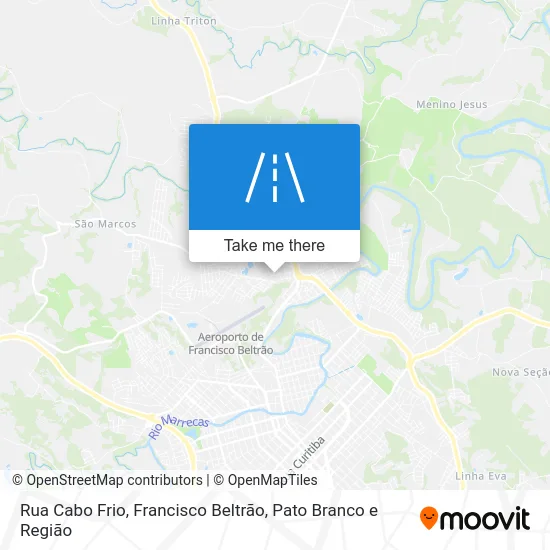 Rua Cabo Frio map