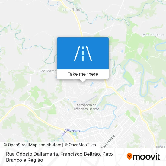 Rua Odosio Dallamaria map