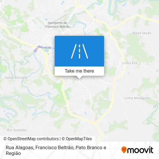 Rua Alagoas map