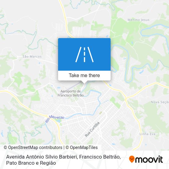 Avenida Antônio Sílvio Barbieri map