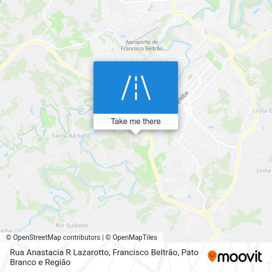 Rua Anastacia R Lazarotto map