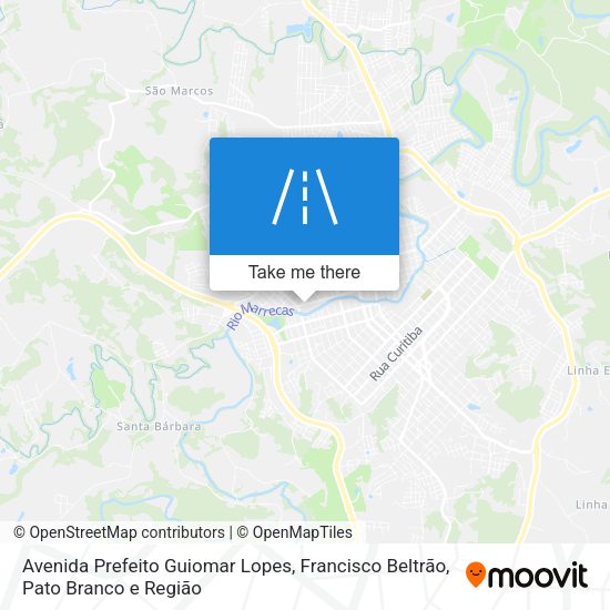 Avenida Prefeito Guiomar Lopes map