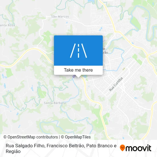 Rua Salgado Filho map