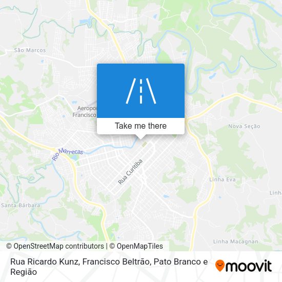 Rua Ricardo Kunz map