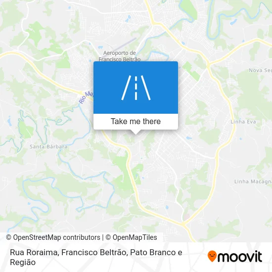 Rua Roraima map
