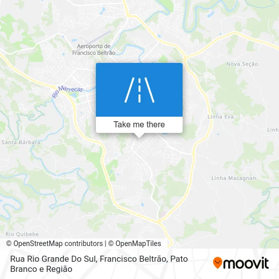 Rua Rio Grande Do Sul map