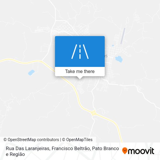 Rua Das Laranjeiras map