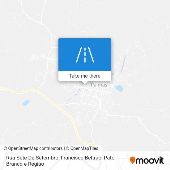 Rua Sete De Setembro map