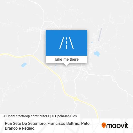 Rua Sete De Setembro map