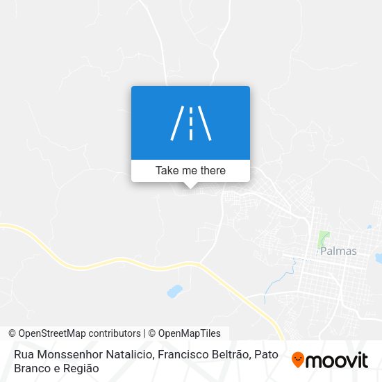 Rua Monssenhor Natalicio map