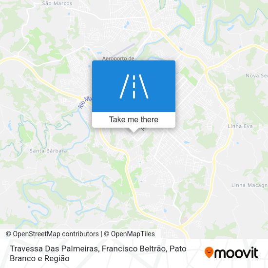 Travessa Das Palmeiras map
