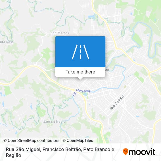Rua São Miguel map