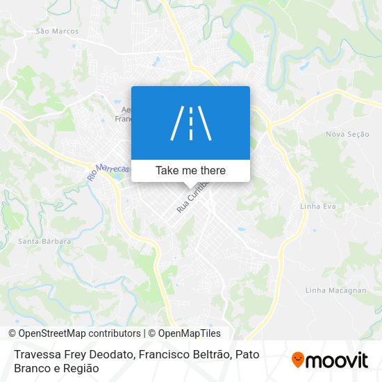Travessa Frey Deodato map