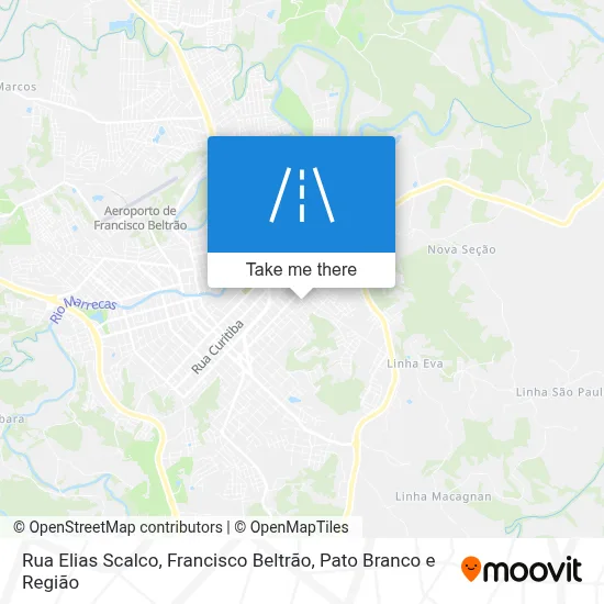 Rua Elias Scalco map