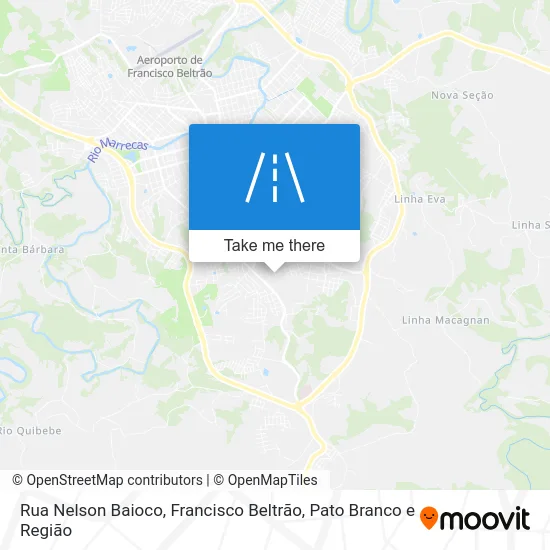 Rua Nelson Baioco map