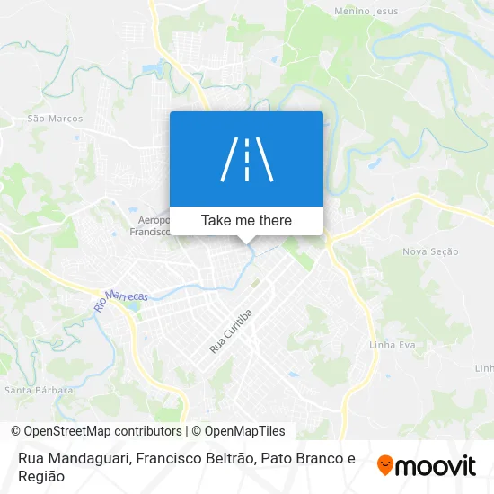 Rua Mandaguari map