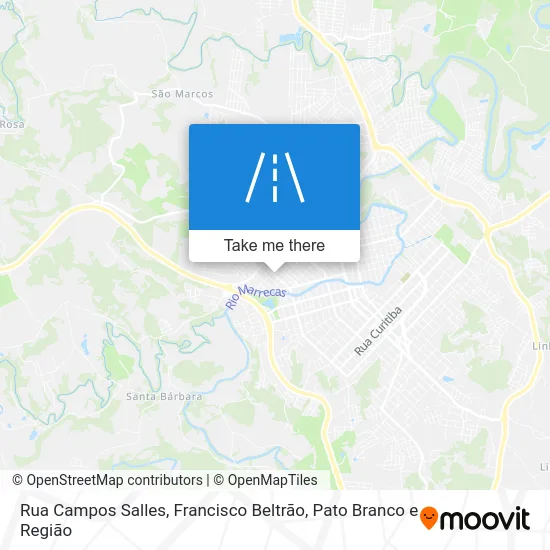 Rua Campos Salles map