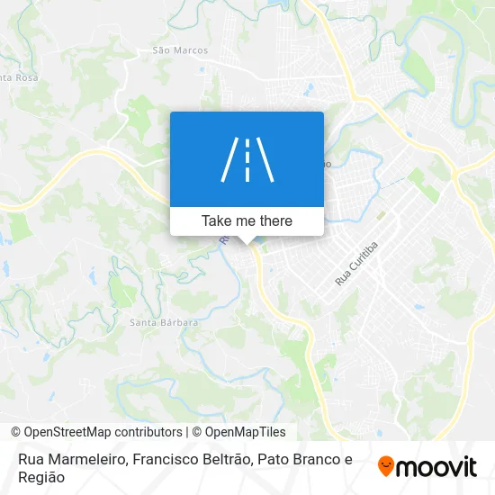 Rua Marmeleiro map