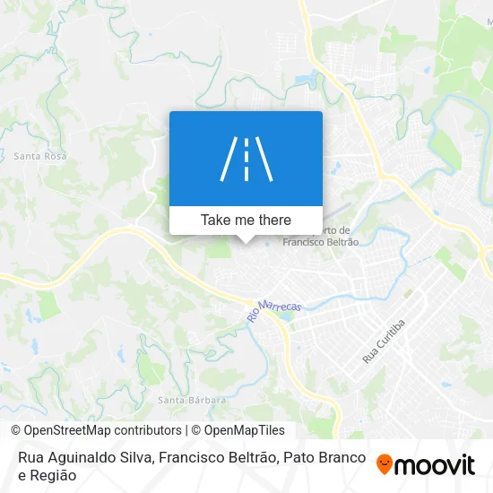 Rua Aguinaldo Silva map