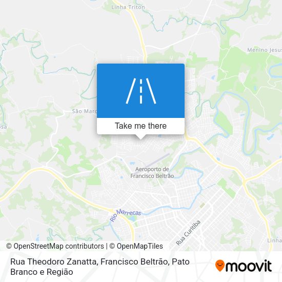 Rua Theodoro Zanatta map