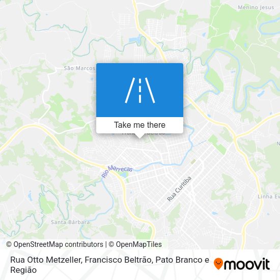 Rua Otto Metzeller map