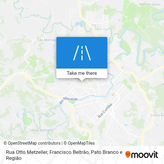 Rua Otto Metzeller map