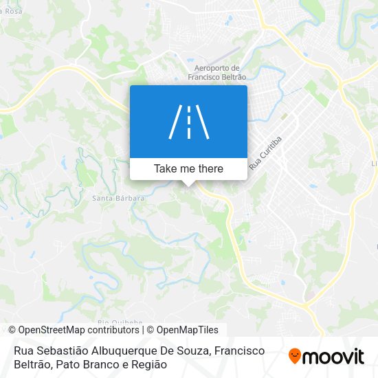 Rua Sebastião Albuquerque De Souza map