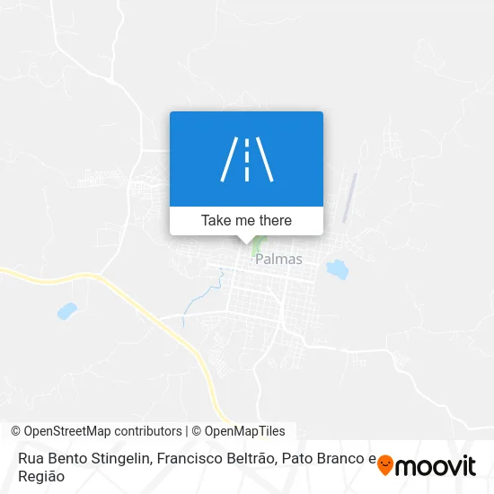 Rua Bento Stingelin map