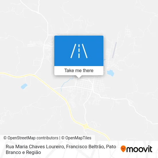 Rua Maria Chaves Loureiro map