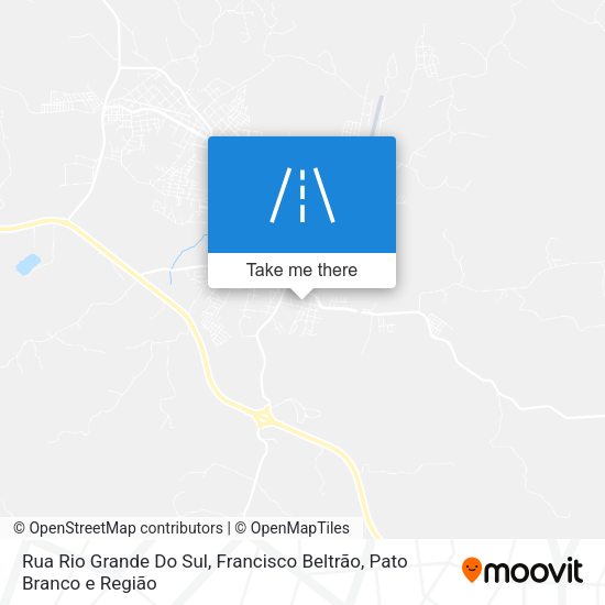 Rua Rio Grande Do Sul map