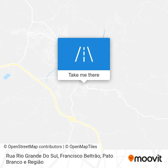 Rua Rio Grande Do Sul map