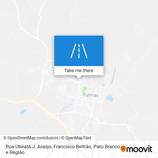 Rua Ubiratã J. Araújo map