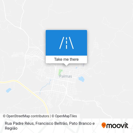 Rua Padre Réus map