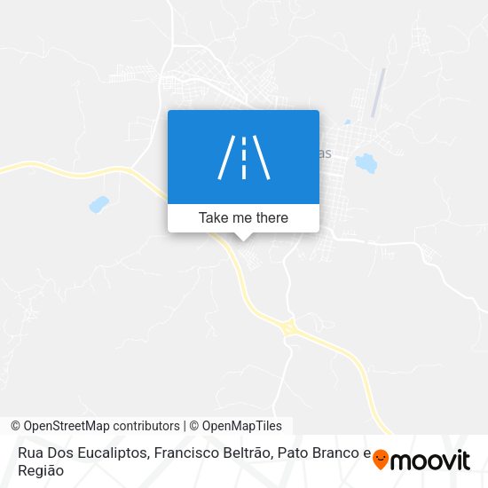 Rua Dos Eucaliptos map