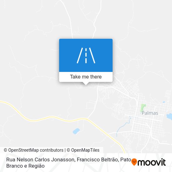 Rua Nelson Carlos Jonasson map