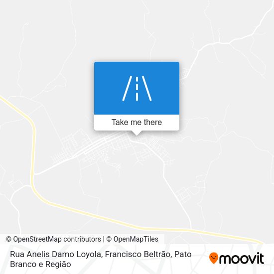 Rua Anelis Damo Loyola map