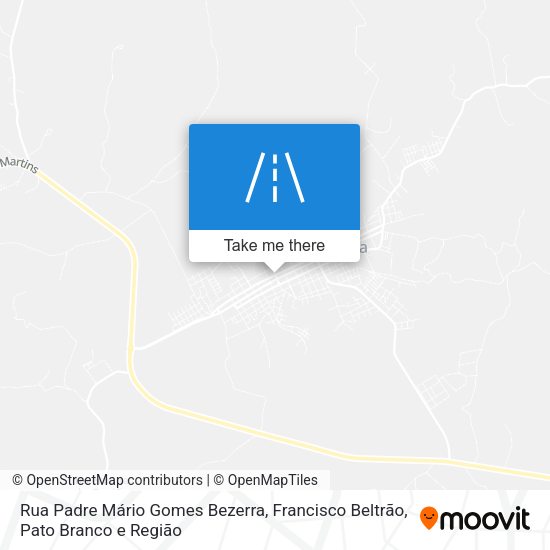 Rua Padre Mário Gomes Bezerra map