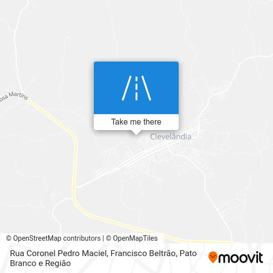 Rua Coronel Pedro Maciel map