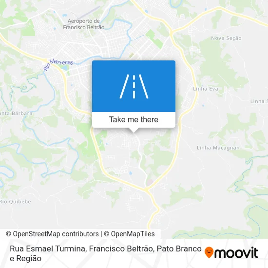 Rua Esmael Turmina map