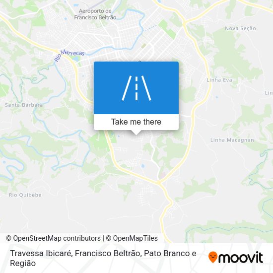 Travessa Ibicaré map