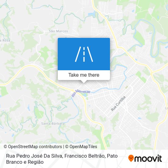 Rua Pedro José Da Silva map