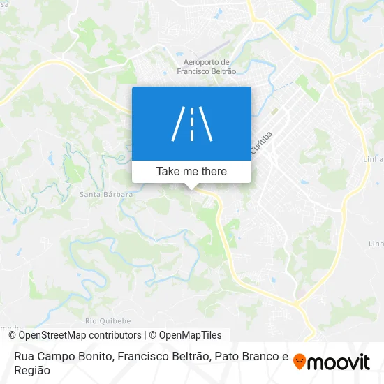 Rua Campo Bonito map