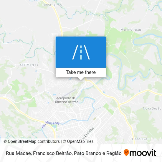 Rua Macae map