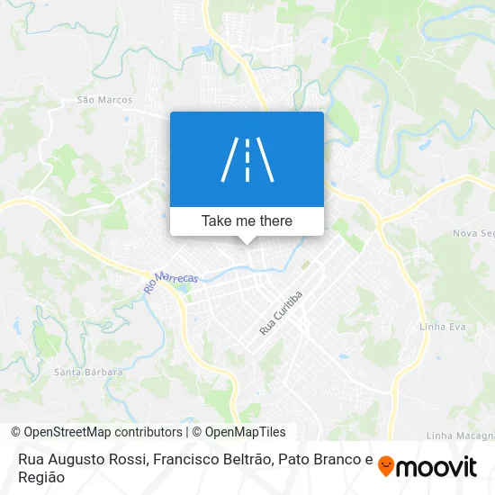 Rua Augusto Rossi map