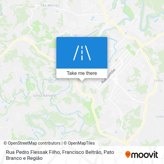 Rua Pedro Flessak Filho map