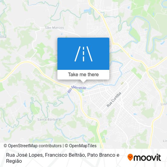 Rua José Lopes map